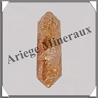 CITRINE (Amthyste Chauffe) - BIPOINTE - 33x10x10 mm - 5,4 grammes - M002