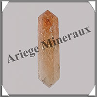CITRINE (Amthyste Chauffe) - BIPOINTE - 44x12x12 mm - 8,8 grammes - M015