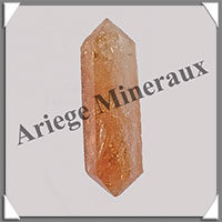 CITRINE (Amthyste Chauffe) - BIPOINTE - 40x13x13 mm - 9,6 grammes - M017