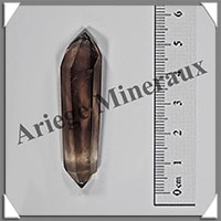 CITRINE (Naturelle)- BIPOINTE - 51x14x13 mm - 11 grammes - R003