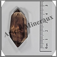 CITRINE (Naturelle)- BIPOINTE - 45x20x15 mm - 18 grammes - R004