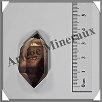 CITRINE (Naturelle)- BIPOINTE - 38x20x14 mm - 14 grammes - R005
