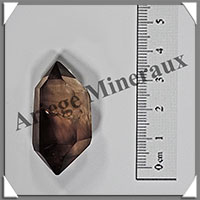 CITRINE (Naturelle)- BIPOINTE - 38x20x14 mm - 14 grammes - R005