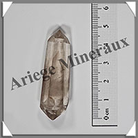 CITRINE (Naturelle)- BIPOINTE - 48x15x12 mm - 13 grammes - R018