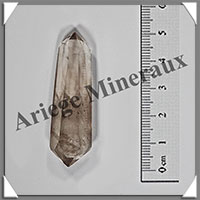 CITRINE (Naturelle)- BIPOINTE - 48x15x12 mm - 13 grammes - R018