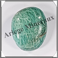 AMAZONITE - Galet de Soins - 111 grammes - 60x45x20 mm - M010