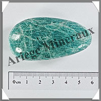 AMAZONITE - Galet de Soins - 48 grammes - 60x30x20 mm - Y006