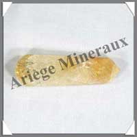 CITRINE (Amthyste Chauffe) - Bton de Soins - 90 mm - 77 grammes - C001